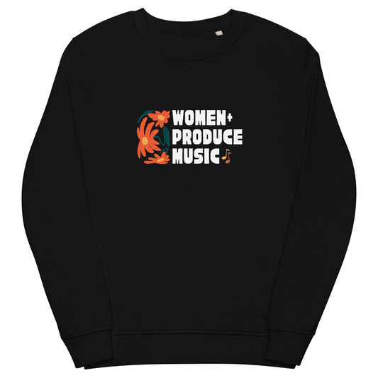 Women+ Produce Music Organic Sweatshirt