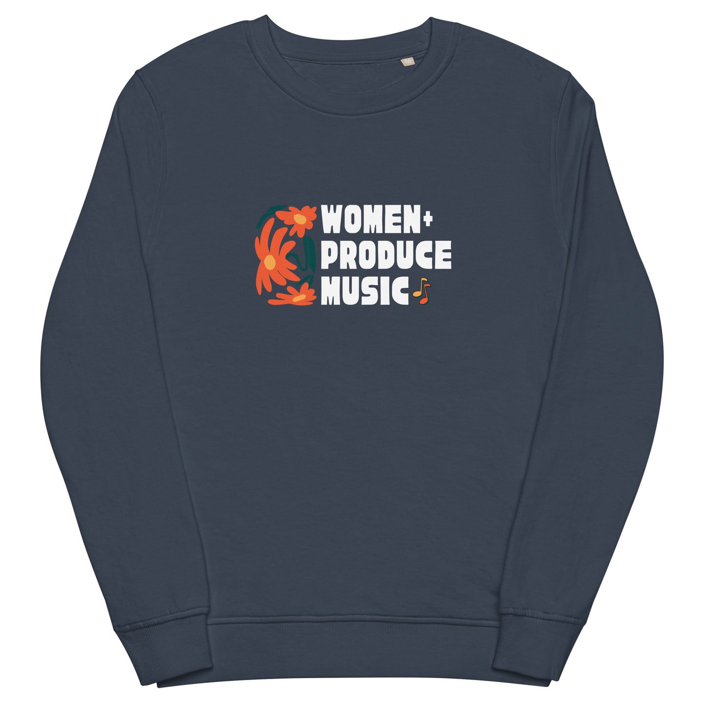 Women+ Produce Music Organic Sweatshirt